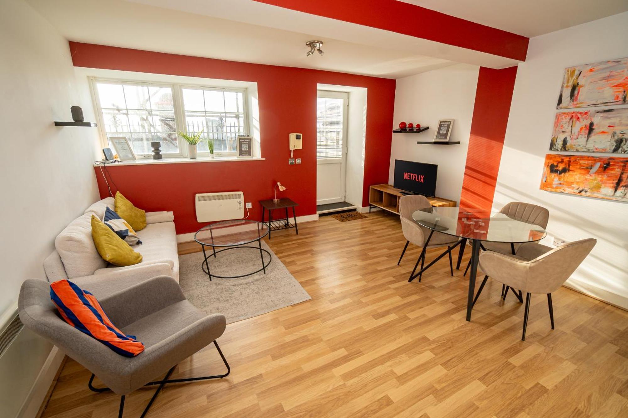 Cozy And Modern 2-Bed Apartment Swansea Eksteriør bilde