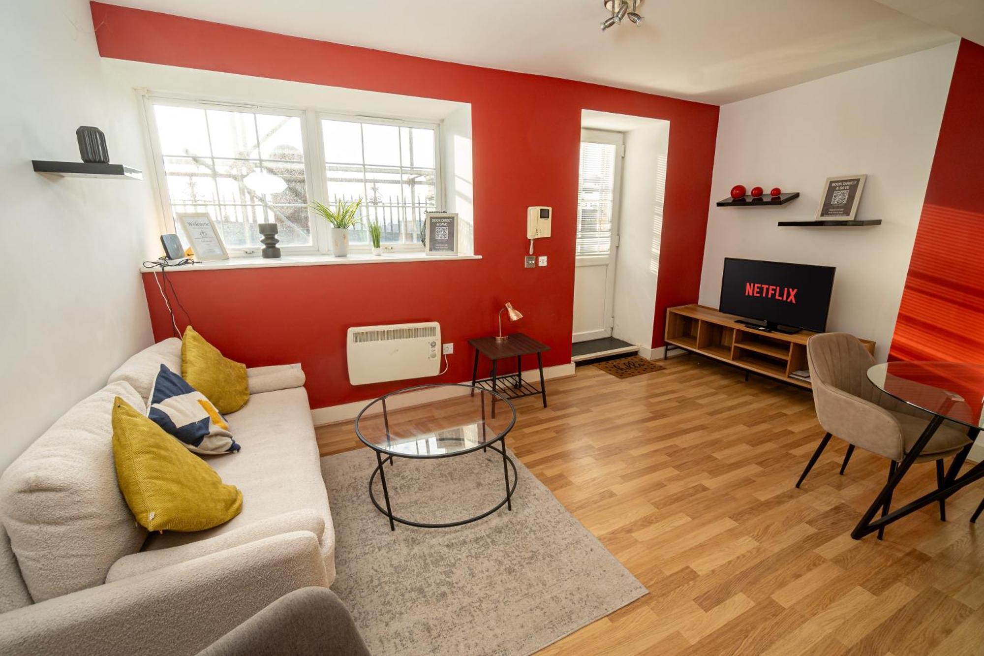 Cozy And Modern 2-Bed Apartment Swansea Eksteriør bilde